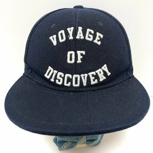 (^w^)b ヒデトレーディング キャップ 帽子 CAP ネイビー HIDETRADING VOYAGE OF DISCOVERY NYC メッセージ スナップバック C0500EEの画像4