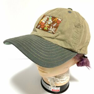 (^w^)b センス オブ グレース キャップ 帽子 ツートン カラー オリーブ Sense of Grace CAP ハワイアン デザイン ストラップベルト C0459EE