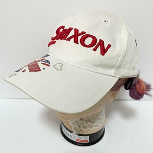 (^w^)b スリクソン ゴルフ キャップ 帽子 ホワイト SRIXON Z STAR GOLF 6パネル アイレット 立体 ロゴ 刺繍 フリー 54㎝-58㎝ C0325EE