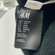 (^w^)b エイチ アンド エム バットマン ビーニー ニット キャップ ニット帽 帽子 黒 H&M DC ストリート ワンポイント 51-53㎝ C0638EE_画像9