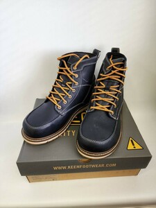 新品未着用 KEEN 27cm ワークシューズ SAN JOSE 6 WP メンズ ブラック ブーツ キーン