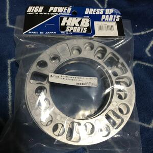 ☆★☆HKB ホイールスペーサー (2枚セット) 厚み 6mm（PCD100/114.3共通：4穴/5穴共通)☆★☆