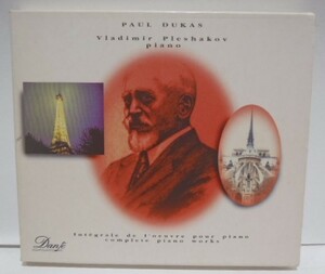 輸入盤 CD　PAUL DUKAS　Vladimir Pleshakov　Complete Piano Works　デュカス　プレシャコフ