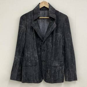 Tornado Mart стандартный вернуть воротник дизайн стрейч tailored jacket пятно Denim принт L размер Tornado Mart 3070323