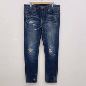 JAPAN BLUE JEANS CALIF DENIM San Diego 12oz ダメージ加工テーパード デニムパンツ Mサイズ J8717R01 ジャパンブルージーンズ 3080386