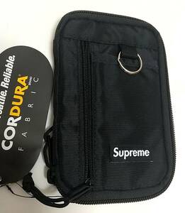 新品◆Supreme Small Zip Pouch Black シュプリーム