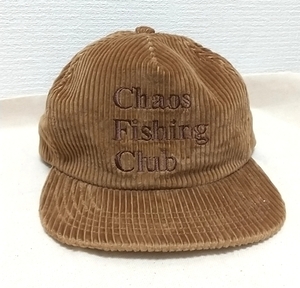 chaos fishing club カオスフィッシングクラブ　キャップ　ブラウン　フリーサイズ