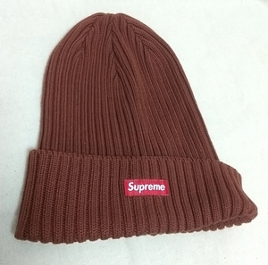 試着のみ◆Supreme シュプリーム ニット帽 ニットキャップ 帽子