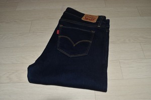 美品 LEVI'S 711　W28　L30　スキニー ストレッチ ジーンズ　濃紺