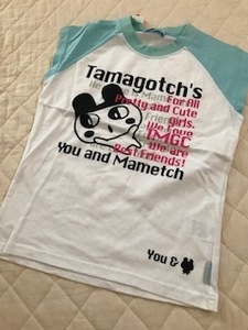 ① 新品【土日月限定クーポンご利用で1000円】タグ付き たまごっち Tシャツ 130㎝ ポイント消化 クーポン