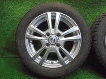 5EO637BC15) 送料無料 155/65R14 ice FRONTAGE スタッドレスタイヤ+14インチアルミホイール4本セット　2020年製_画像2