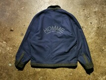 HOMME COMME des GARCONS 83AW バックロゴブルゾン デカオム 1983AW 80s コムデギャルソンオム_画像1