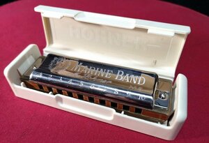 # price responds to the consultation!!# maintenance goods # under taking OK!!*HOHNER horn na-MARINEBAND No.1896 10 hole z harmonica E style G1W21883