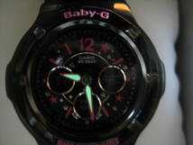 ☆超美品!Baby-G BGA-121C-1B2JFコンポジットラインアナデジモデル腕回り約16cm電池交換済☆_画像4