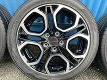 【美品】スイフトスポーツ ZC33S 純正 ホイール 17-6.5J+50 215/45-17 中古 センターキャップ ヴァリアンツァ_画像4