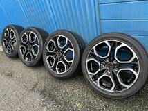 【美品】スイフトスポーツ ZC33S 純正 ホイール 17-6.5J+50 215/45-17 中古 センターキャップ ヴァリアンツァ_画像1