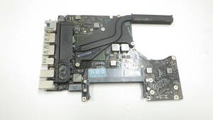 Apple MacBook 13インチ Aluminum Late 2008 A1278 ロジックボード Intel Core 2Duo 2.4GHz + ヒートシンク + スピーカー 中古動作品⑤