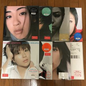 宇多田ヒカル レコード LP アナログ盤 8枚セット 新品 First Love Distance DEEP RIVER ULTRA BLUE HEART STATION Fantome 初恋 BADモード