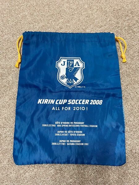 KIRIN CUP SOCCER 2008 きんちゃく 巾着