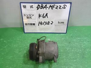 ＭＲワゴン DBA-MF22S エアコン コンプレッサー ZGW 95200-58J01