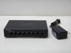 【189】☆CISCO SG110D-08 / シスコ 8ポート ギガビット ハブ ☆