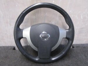 ■セレナ CC25 レザー ステアリングホイール ハンドル テストOK カラーNo.KH3 MR20DE CVT DBA-CC25-EDRARHV■