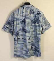 ◆Palmwave Hawaii◆半袖 コットン やしの木柄 アロハシャツ :M_画像2