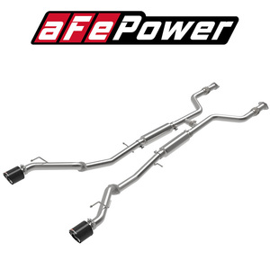 aFe 2022- 日産 フェアレディZ RZ34 キャットバック エキゾースト カーボンファイバーTip