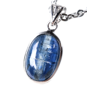 カイヤナイト ペンダント AAA ネパール産 天然石 ネックレス Silver925 パワーストーン 1点もの Kyanite 藍晶石