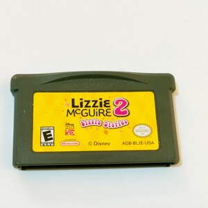 ★レア★ 北米版 ゲームボーイアドバンス　Lizzie McGUiRE 2 送料198円　+　任天堂　ニンテンドー　GAME BOY ADVANCE　海外版