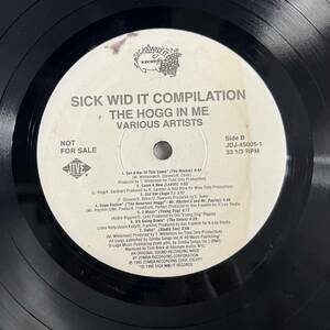 US プロモ LP / Various The Hogg In Me /Sick Wid' It Records JDJ-45005-1/12003