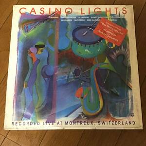 US盤 LP/ VA(DAVID SANBORN,AL JARREAU)/CASINO LIGHTS-RECORDED LIVE AT MONTREUX,SWITZERLAND/WARNER BROS.