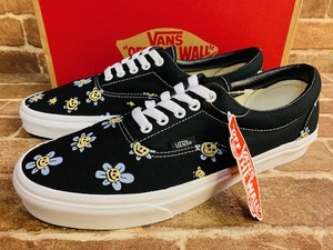 ★新品/USA企画！バンズ.VANS.フラワースカル.総柄.エラ.ERA.スニーカー.28,5cm.箱付き.ロックバイカー西海岸ヴィンテージルード系スタイル