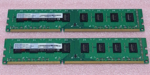 ◆CFD W3U1600PS-8G ※PC3-12800U/DDR3-1600 240Pin DDR3 SDRAM 16GB(8GB x2) 動作品