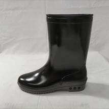 新品即決 送料無料 24cm アサヒ長靴　R305 ブラック（完全防水）（日本製）_画像3