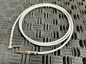 1m MOGAMI2534 White ギターシールド ベースシールド 新品未使用 シールドケーブル クラシックプロ モガミ2534 白 2