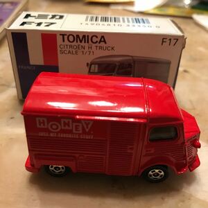 青箱F17 シトロエン TOMY トミカtomica 未使用 レア 一点物