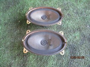 (0182)E21 BMW 318i original speaker left right 