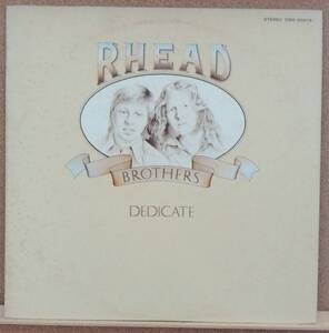 LP(見本盤・’77年盤・ロックバンド・EMS-80876・希少) リード・ブラザーズ RHEAD BROTHERS / Dedicate【同梱可能6枚まで】050919