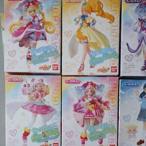 キューティーフィギュア HUGっと!プリキュア キュアエール キュアエトワール キュアアムール キュアマシェリ