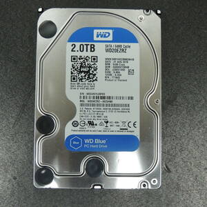 【検品済み/使用732時間】WD 2TB HDD WD20EZRZ 管理:キ-52