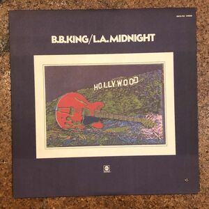 LPレコード、BB.king LA Midnight 輸入盤(米)