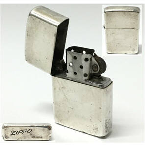 ZIPPO ジッポー オイルライター STERLING 銀製 スターリング シルバー 限定品 希少 レア品 コレクション1円～