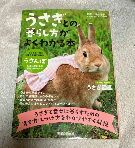 うさぎとの暮らし方がよくわかる本　うさぎと幸せに暮らすための育て方・しつけ方をわかりやすく解説 浅井洋子／監修