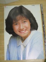 両面ポスター■ 西村知美　雑誌GORO昭和61年付録　57×40センチ_画像1