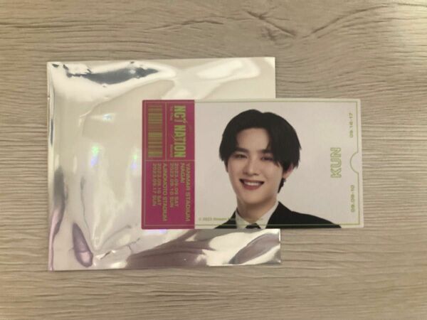 NCT NATION グッズ購入特典ステッカー WayV クン