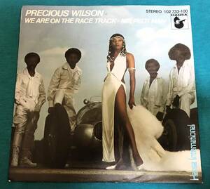 7”●Precious Wilson / We Are On The Race Track GERHansaオリジナル盤 Hansa 102 733