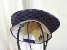■ PHENOMENON ■メンズ　紫色　アウトドアキャップ　サイズ５７cm〜５９cm　サンカット付　キャップ　帽子_画像3