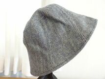 ■ COMME CA BOYS ■キッズ帽子　男の子　バケットハット 灰色帽子　サイズ５７・５cm　キャップ　帽子　ウール_画像4