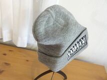 ■ ADVISORY ■韓国製　レディース・メンズ　灰色帽子　ニット帽　サイズ５７cm〜５９cm　キャップ　帽子_画像4